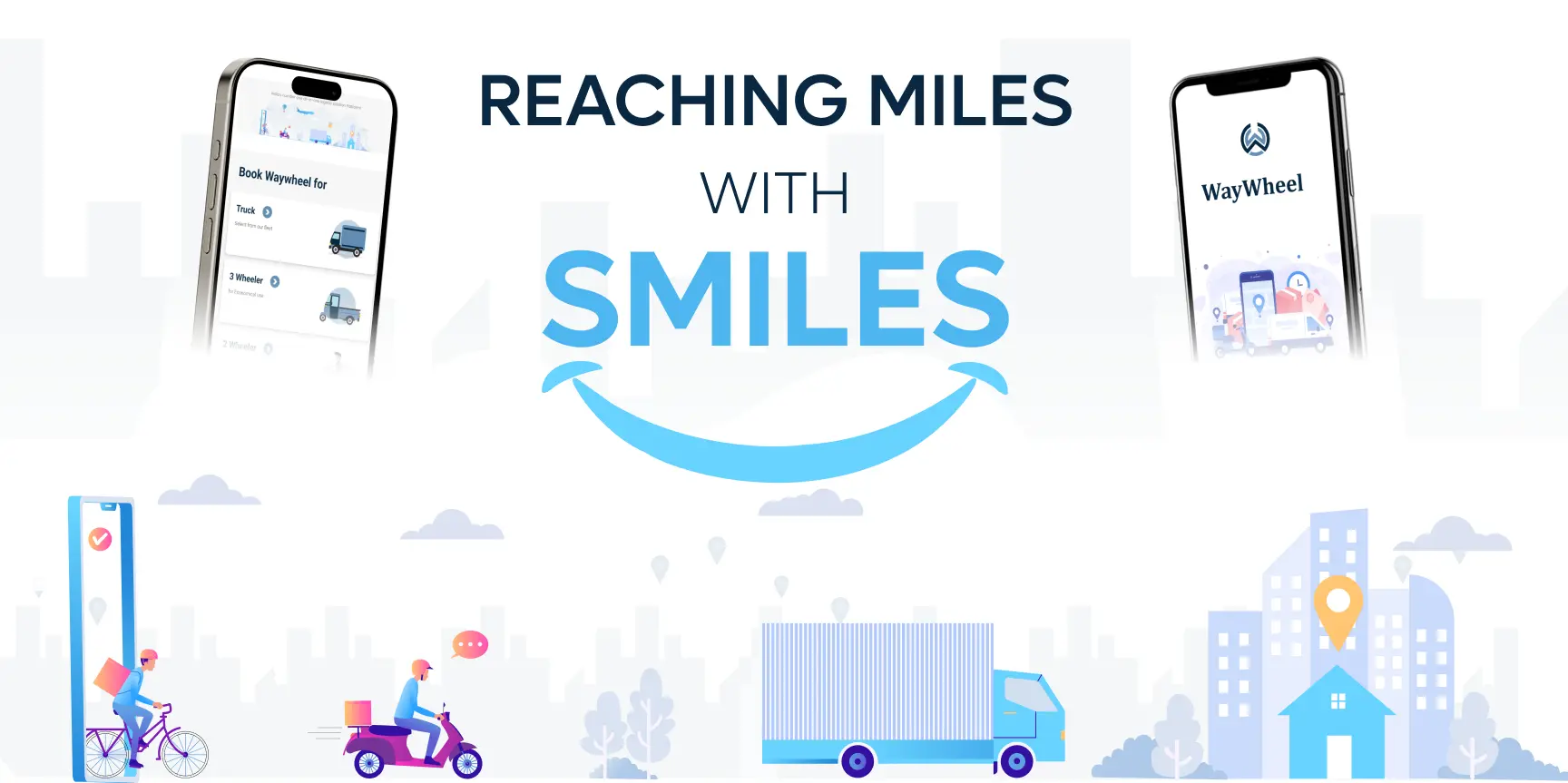 reaching miles with smiles